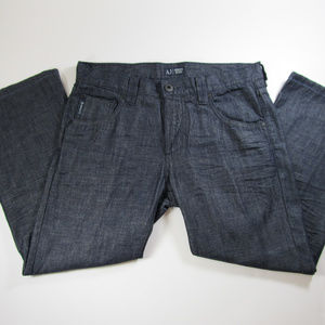Armani Jeans Mens 33x25 Dark Wash Authentic Jeans
